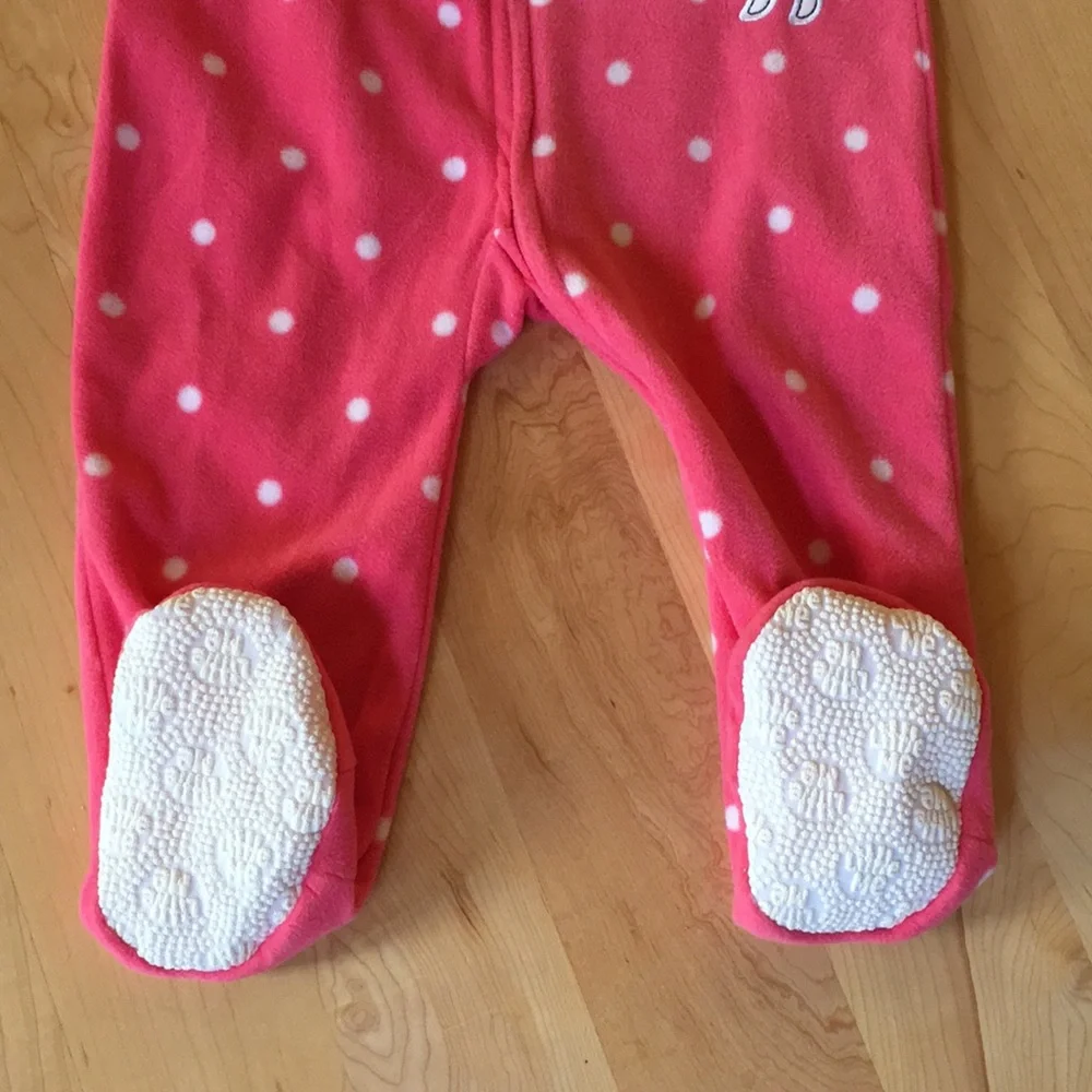 Little Me Fleece One Piece Pajamas 18M